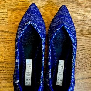 Rothy Bright Blue Birdseye size 9